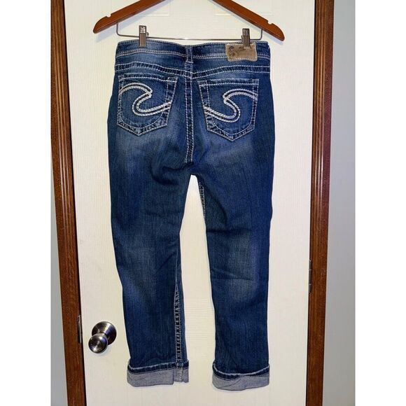 Silver Jeans Natsuki Capri Jeans Size 27 - Picture 4 of 15